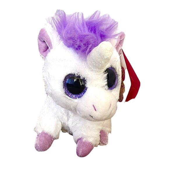 Wild Republic Unicorn Plush Mini  Sweet Sassy Stuffed Animal Toy Glitter Eyes 5" - Picture 6 of 15